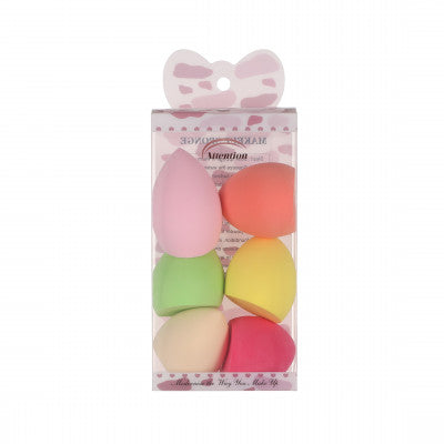 Attention care - Daily care sponge set 6*1 - different colors