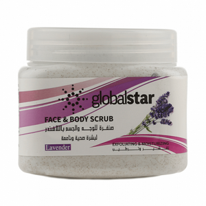 Global - Face and Body Scrub with Lavender Extract 500ml