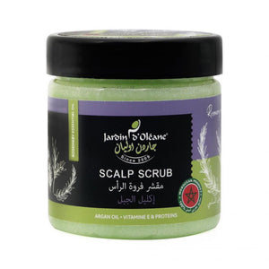 JARDIN OLEANE  SCALP SCRUB WITH ROSEMARY ESSENTIAL OIL, 250G