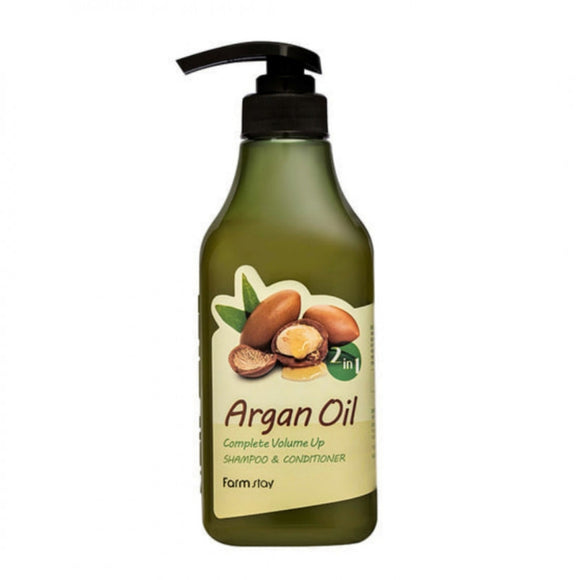 FARMSTAY ARGAN OIL SHAMPOO & CONDITIONER 530ml