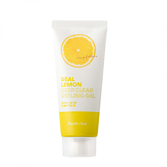 FARMSTAY REAL LEMON CLEAR PEELING GEL 100ml