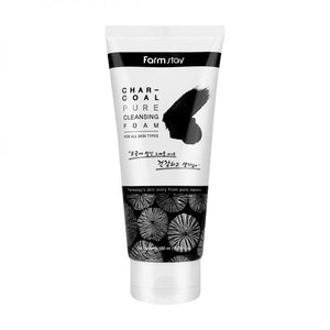 FARMSTAY CHAR-COAL PURE CLEANSING FOAM 180ml