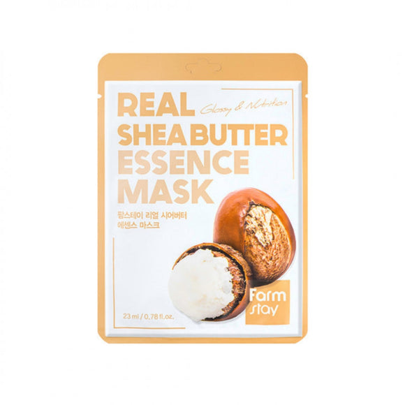 FARMSTAY REAL SHEA BUTTER ESSENCE MASK SHEET 23ml