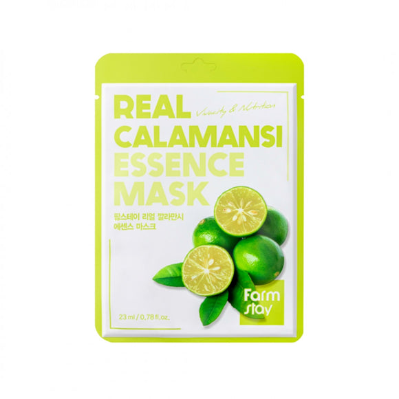 FARMSTAY REAL CALAMANSI ESSENCE MASK SHEET 23ml