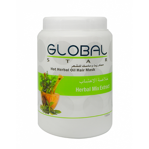 Global - Hot oil and hair mask with herbal extracts 1500 ml