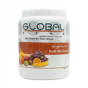 Global - Hot oil and hair mask with fruit extracts 1500 ml