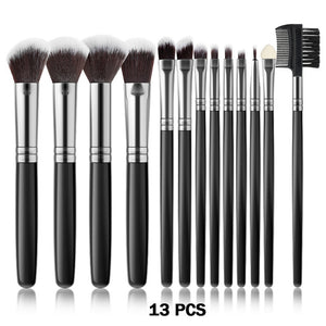 13 pcs makeup brushes