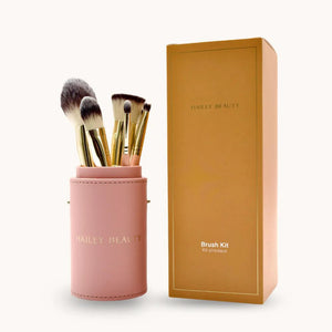 Hailey Beauty - 6 piece makeup brush set