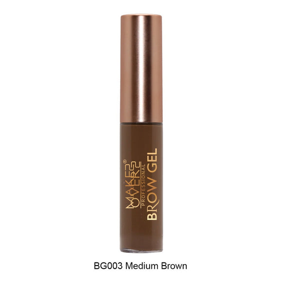 Make Over 22  Brow Gel Mascara -Medium Brown- BG003