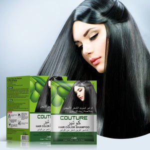 Couture - Black Shampoo Hair Dye Envelopes 30 ml