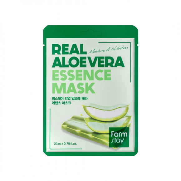 FARMSTAY REAL ALOEVERA ESSENCE MASK SHEET 23ml