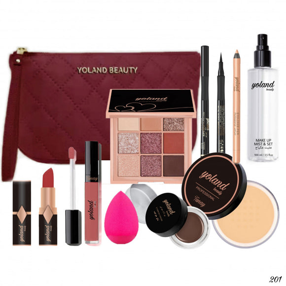 Yoland Beauty Tunay 201 Makeup Set